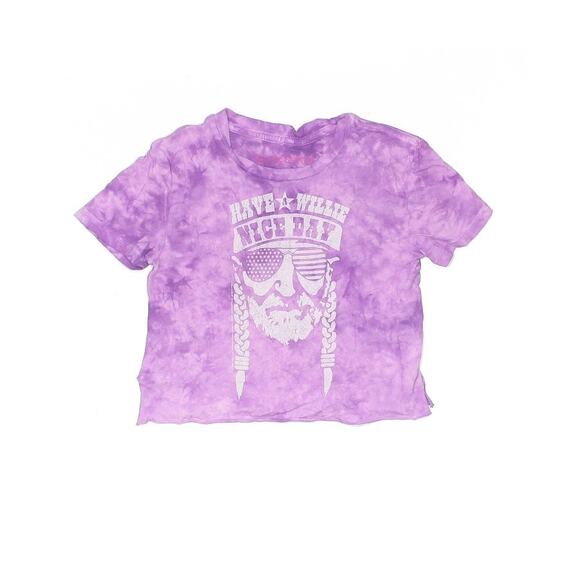Band - Rowdy Sprout Willie Nelson Tie Dye Tee - Picture 1 of 3